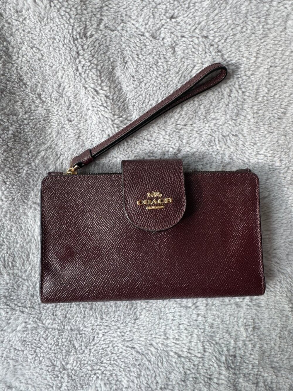 Coach Tech Phone Wallet Wristlet